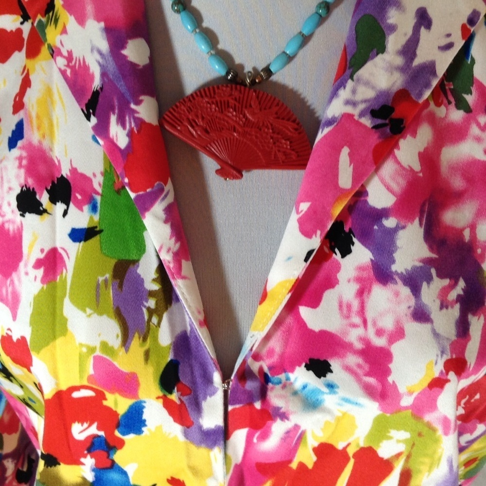 Josephine watercolor jacket - Picture 2 of 7